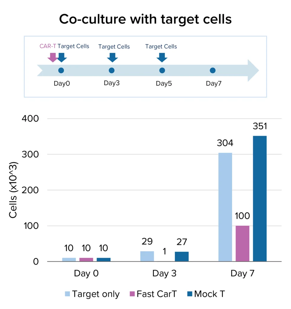 MARS Atlas rapid CAR-T Cell Therapy Coculture with Target cells